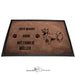 Welsh Corgi Pembroke - Fußmatte - Schmutzfangmatte - 40 x 60 cm-Tierisch-tolle Geschenke-Tierisch-tolle-Geschenke