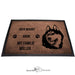Alaskan Malamute 1 - Fußmatte - Schmutzfangmatte - 40 x 60 cm-Tierisch-tolle Geschenke-Tierisch-tolle-Geschenke
