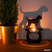 Collie Teelichthalter aus Stahl-Tierisch-tolle Geschenke-Tierisch-tolle-Geschenke