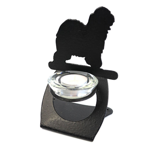 Bobtail - Old English Sheepdog Teelichthalter aus Stahl-Tierisch-tolle Geschenke-Tierisch-tolle-Geschenke