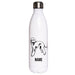 Bedlington Terrier - Edelstahl Thermosflasche 750 ml mit Namen-Tierisch-tolle Geschenke-Tierisch-tolle-Geschenke