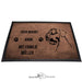 Riesenschnauzer 1 - Fußmatte - Schmutzfangmatte - 40 x 60 cm-Tierisch-tolle Geschenke-Tierisch-tolle-Geschenke