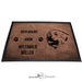 Pyrenäenberghund - Fußmatte - Schmutzfangmatte - 40 x 60 cm-Tierisch-tolle Geschenke-Tierisch-tolle-Geschenke
