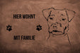 Jack Russel Terrier 4 - Fußmatte - Schmutzfangmatte - 40 x 60 cm-Tierisch-tolle Geschenke-Tierisch-tolle-Geschenke