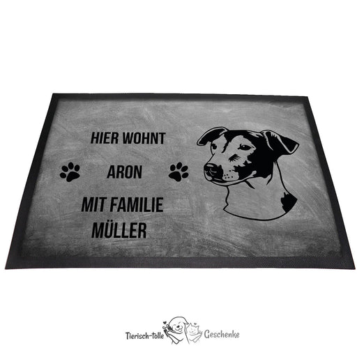 Jack Russel Terrier 3 - Fußmatte - Schmutzfangmatte - 40 x 60 cm-Tierisch-tolle Geschenke-Tierisch-tolle-Geschenke