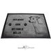 Italian Greyhound - Fußmatte - Schmutzfangmatte - 40 x 60 cm-Tierisch-tolle Geschenke-Tierisch-tolle-Geschenke