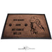 Irish Setter - Fußmatte - Schmutzfangmatte - 40 x 60 cm-Tierisch-tolle Geschenke-Tierisch-tolle-Geschenke