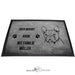 Französische Bulldogge 3 - Fußmatte - Schmutzfangmatte - 40 x 60 cm-Tierisch-tolle Geschenke-Tierisch-tolle-Geschenke