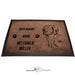Epagneul Breton Brittany Dog - Fußmatte - Schmutzfangmatte - 40 x 60 cm-Tierisch-tolle Geschenke-Tierisch-tolle-Geschenke
