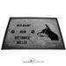 Dobermann - Fußmatte - Schmutzfangmatte - 40 x 60 cm-Tierisch-tolle Geschenke-Tierisch-tolle-Geschenke