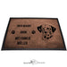Dalmatiner 1 - Fußmatte - Schmutzfangmatte - 40 x 60 cm-Tierisch-tolle Geschenke-Tierisch-tolle-Geschenke
