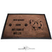 Chow Chow 2 - Fußmatte - Schmutzfangmatte - 40 x 60 cm-Tierisch-tolle Geschenke-Tierisch-tolle-Geschenke