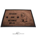 Chow Chow - Fußmatte - Schmutzfangmatte - 40 x 60 cm-Tierisch-tolle Geschenke-Tierisch-tolle-Geschenke