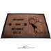 Bordeaux Dogge 2 - Fußmatte - Schmutzfangmatte - 40 x 60 cm-Tierisch-tolle Geschenke-Tierisch-tolle-Geschenke