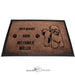 Bichon Frisé 2 - Fußmatte - Schmutzfangmatte - 40 x 60 cm-Tierisch-tolle Geschenke-Tierisch-tolle-Geschenke