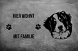 Berner Sennenhund 3 - Fußmatte - Schmutzfangmatte - 40 x 60 cm-Tierisch-tolle Geschenke-Tierisch-tolle-Geschenke