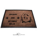Bearded Collie 2 - Fußmatte - Schmutzfangmatte - 40 x 60 cm-Tierisch-tolle Geschenke-Tierisch-tolle-Geschenke
