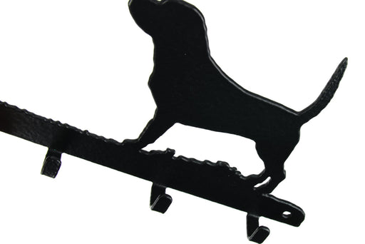 Beagle Leinengarderobe - Schlüsselbrett 6 Haken-Tierisch-tolle Geschenke-Tierisch-tolle-Geschenke