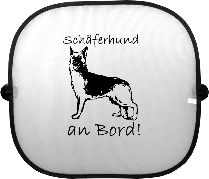 Sonnenschutzgitter-Hundemotiv: Schäferhund 4