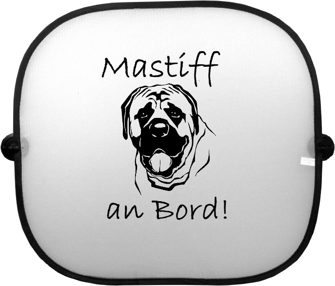 Sonnenschutzgitter-Hundemotiv: Mastiff 6