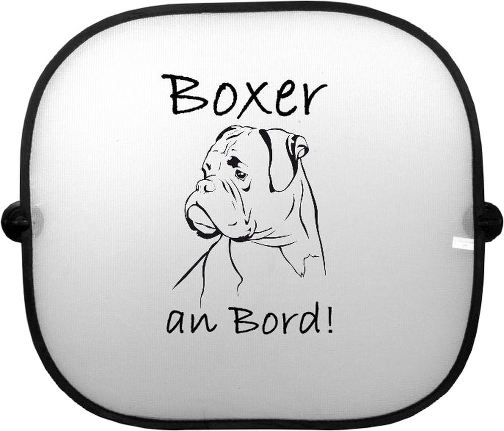 Sonnenschutzgitter-Hundemotiv: Boxer 4-Tierisch tolle Geschenke