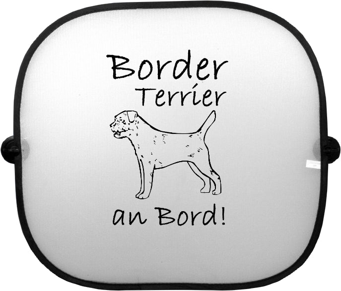 Sonnenschutzgitter-Hundemotiv: Border Terrier 1