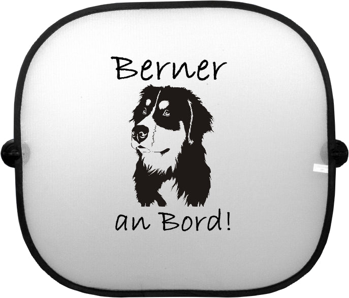 Sonnenschutzgitter-Hundemotiv: Berner Sennenhund 2