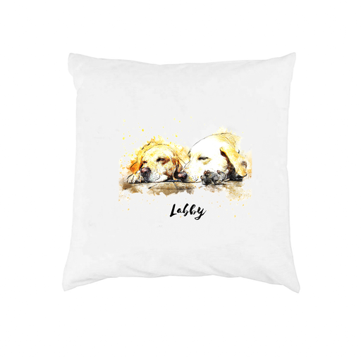 Kissenbezug watercolour: Labrador Retriever-Tierisch tolle Geschenke-Tierisch-tolle-Geschenke