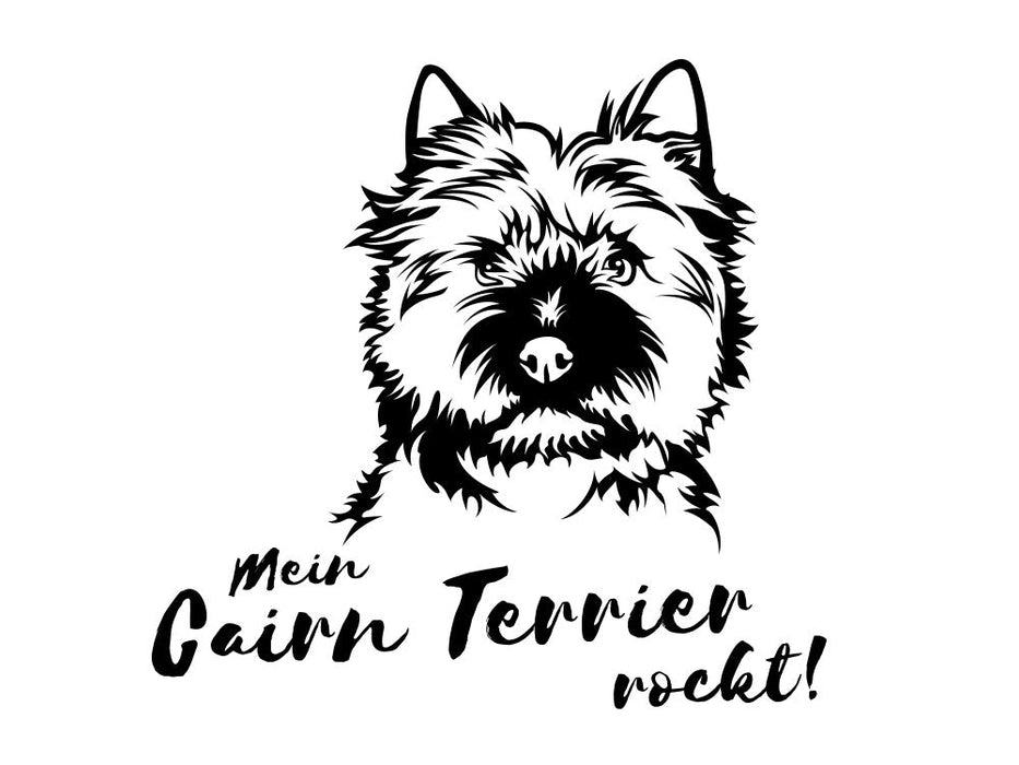 Wandtattoo -Cairn Terrier-