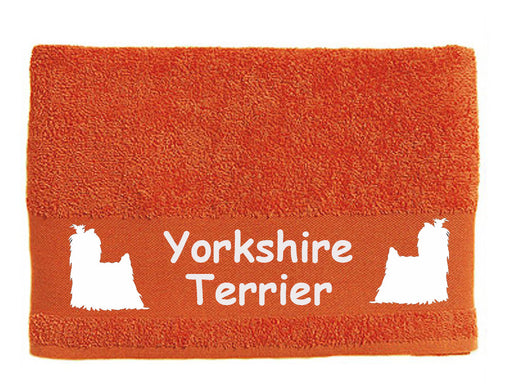 Handtuch: Yorkie - Yorkshire Terrier 2-Tierisch-tolle Geschenke-Tierisch-tolle-Geschenke