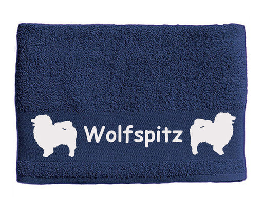 Handtuch: Wolfsspitz 1-Tierisch-tolle Geschenke-Tierisch-tolle-Geschenke