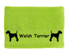 Handtuch: Welsh Terrier 1-Tierisch-tolle Geschenke-Tierisch-tolle-Geschenke