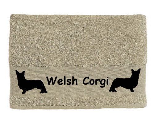Handtuch: Welsh Corgi Cardigan 1-Tierisch-tolle Geschenke-Tierisch-tolle-Geschenke
