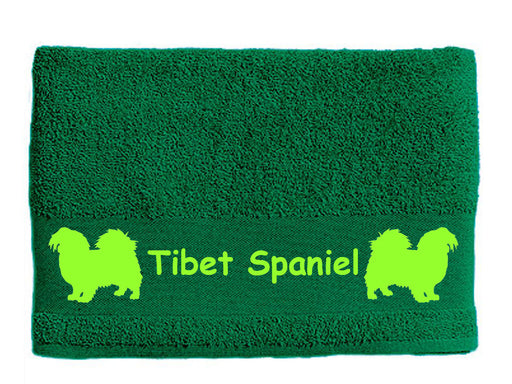 Handtuch: Tibet Spaniel 1-Tierisch-tolle Geschenke-Tierisch-tolle-Geschenke