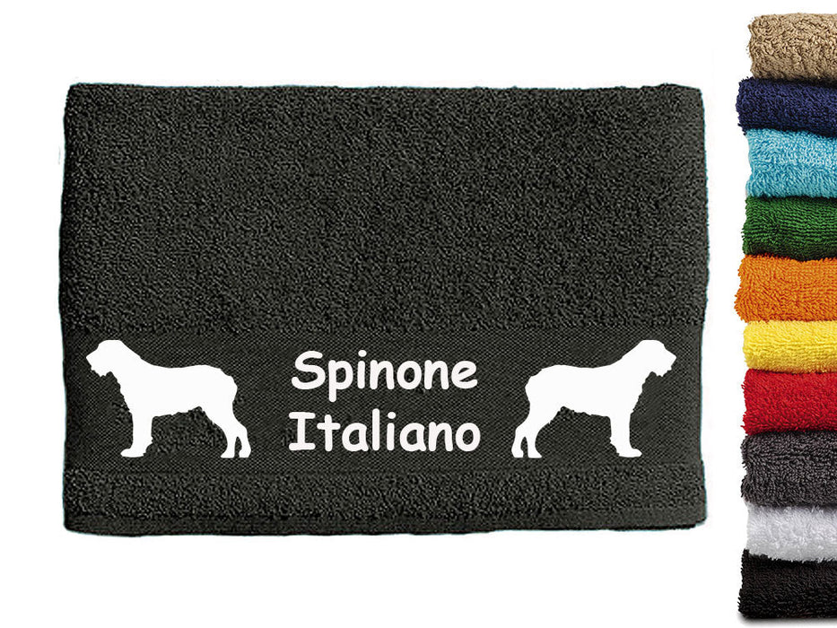 Handtuch: Spinone Italiano-Tierisch-tolle Geschenke-Tierisch-tolle-Geschenke