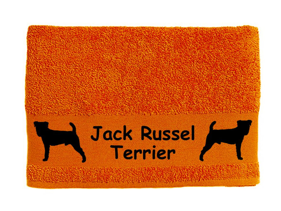 Handtuch: Jack Russell Terrier 2-Tierisch-tolle Geschenke-Tierisch-tolle-Geschenke