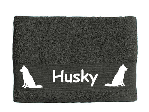 Handtuch: Husky 3-Tierisch-tolle Geschenke-Tierisch-tolle-Geschenke