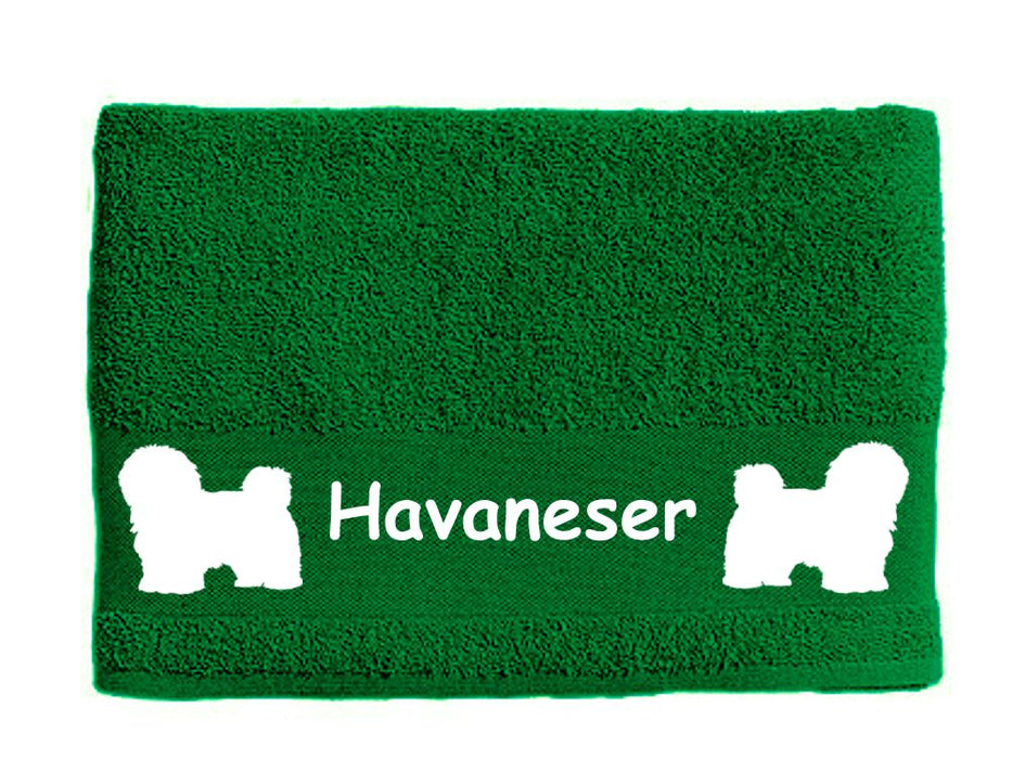 Handtuch: Havaneser 2-Tierisch-tolle Geschenke-Tierisch-tolle-Geschenke