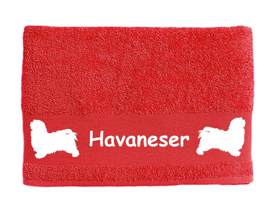Handtuch: Havaneser 1-Tierisch-tolle Geschenke-Tierisch-tolle-Geschenke