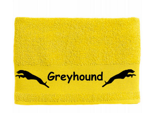 Handtuch: Greyhound 2-Tierisch-tolle Geschenke-Tierisch-tolle-Geschenke