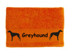 Handtuch: Greyhound 1-Tierisch-tolle Geschenke-Tierisch-tolle-Geschenke