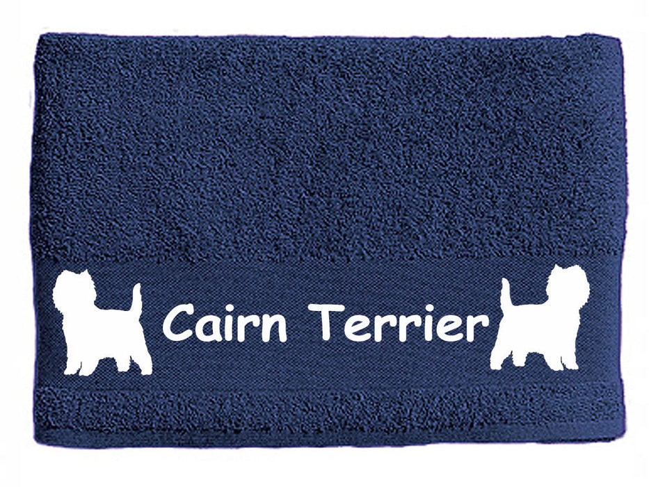 Handtuch: Cairn Terrier 2-Tierisch-tolle Geschenke-Tierisch-tolle-Geschenke