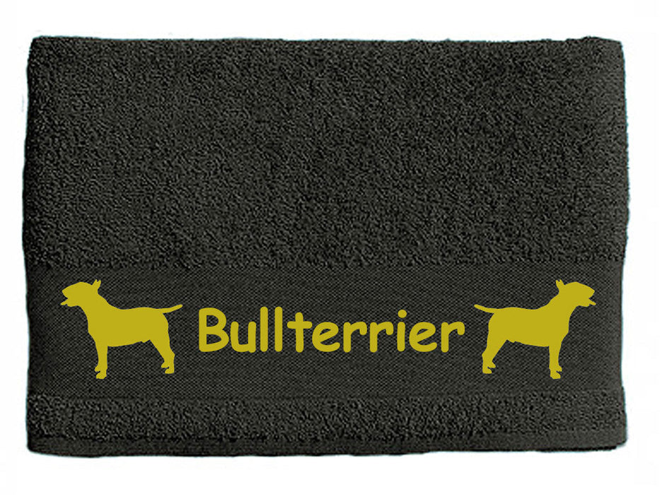 Handtuch: Bullterrier 1-Tierisch-tolle Geschenke-Tierisch-tolle-Geschenke