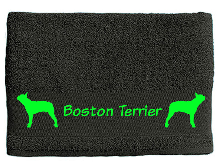 Handtuch: Boston Terrier-Tierisch-tolle Geschenke-Tierisch-tolle-Geschenke