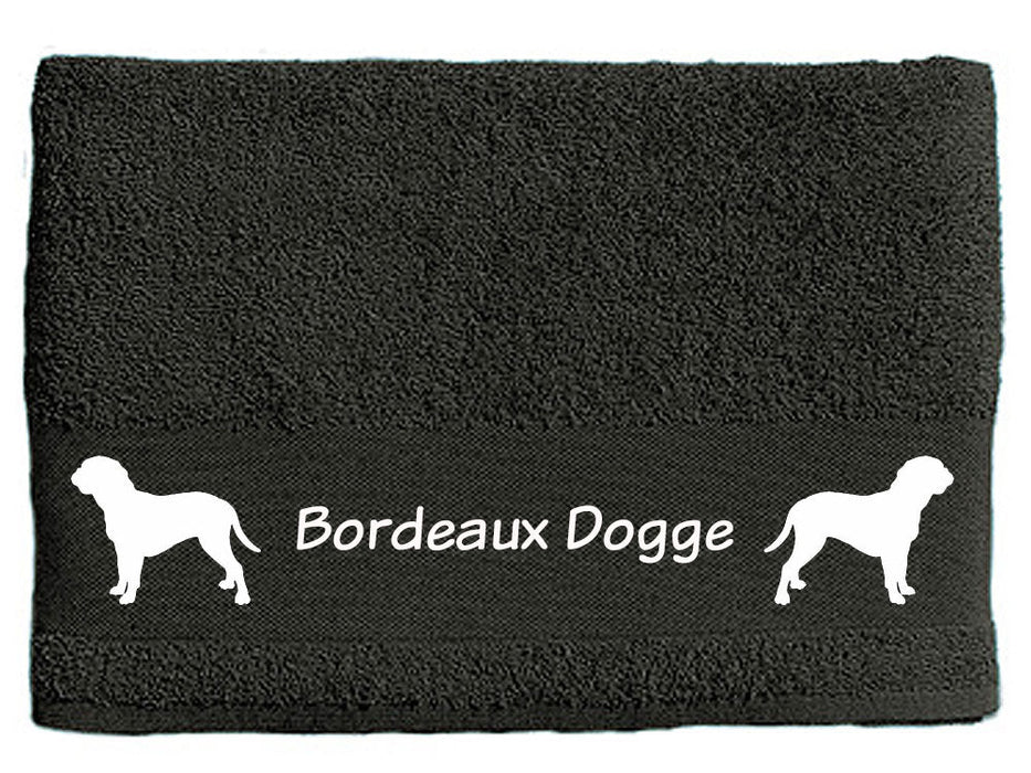 Handtuch: Bordeaux Dogge-Tierisch-tolle Geschenke-Tierisch-tolle-Geschenke