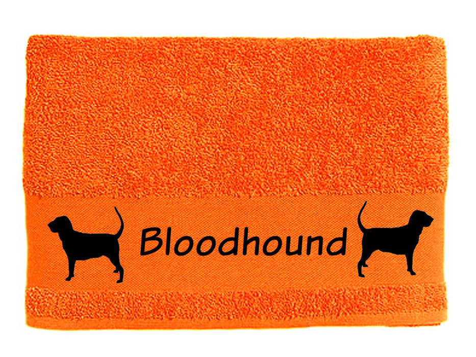 Handtuch: Bluthund - Bloodhound-Tierisch-tolle Geschenke-Tierisch-tolle-Geschenke