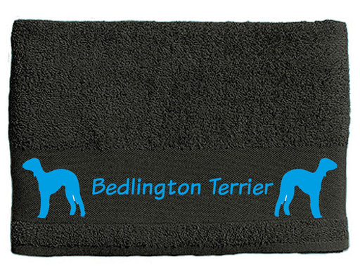 Handtuch: Bedlington Terrier-Tierisch-tolle Geschenke-Tierisch-tolle-Geschenke