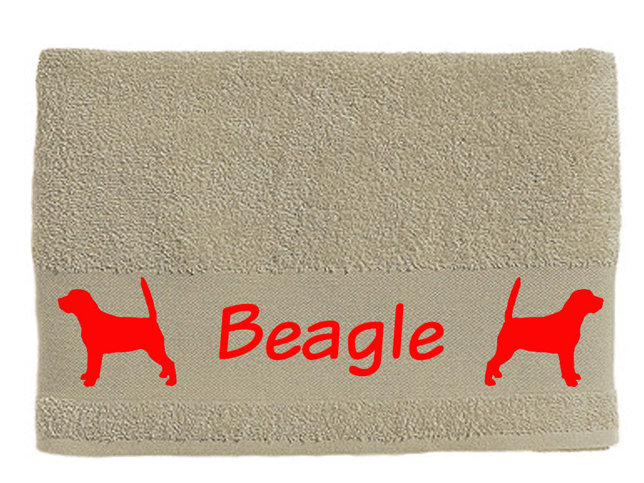 Handtuch: Beagle-Tierisch-tolle Geschenke-Tierisch-tolle-Geschenke