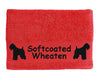 Handtuch: Softcoated Wheaten Terrier-Tierisch-tolle Geschenke-Tierisch-tolle-Geschenke