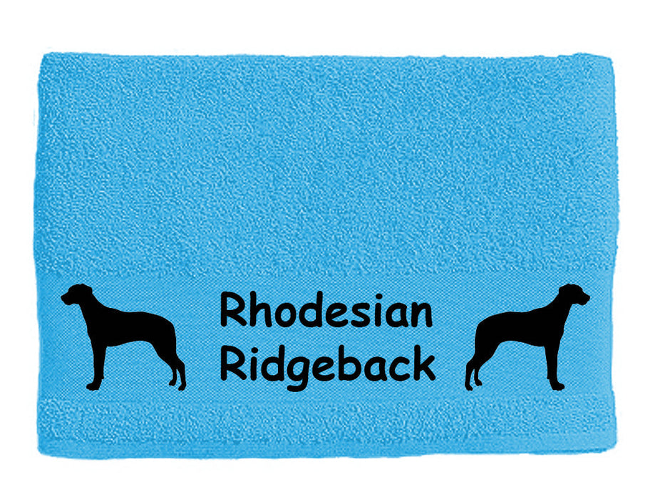 Handtuch: Rhodesian Ridgeback 1-Tierisch-tolle Geschenke-Tierisch-tolle-Geschenke